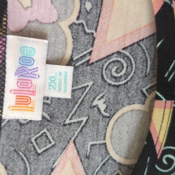 Colorful Geometric Patterned Dress - Picture 2 of 5